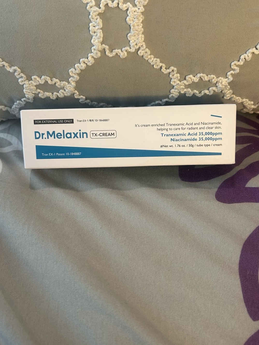 NWT Dr Melaxin TX-Cream Skin Brightening Cream - White
